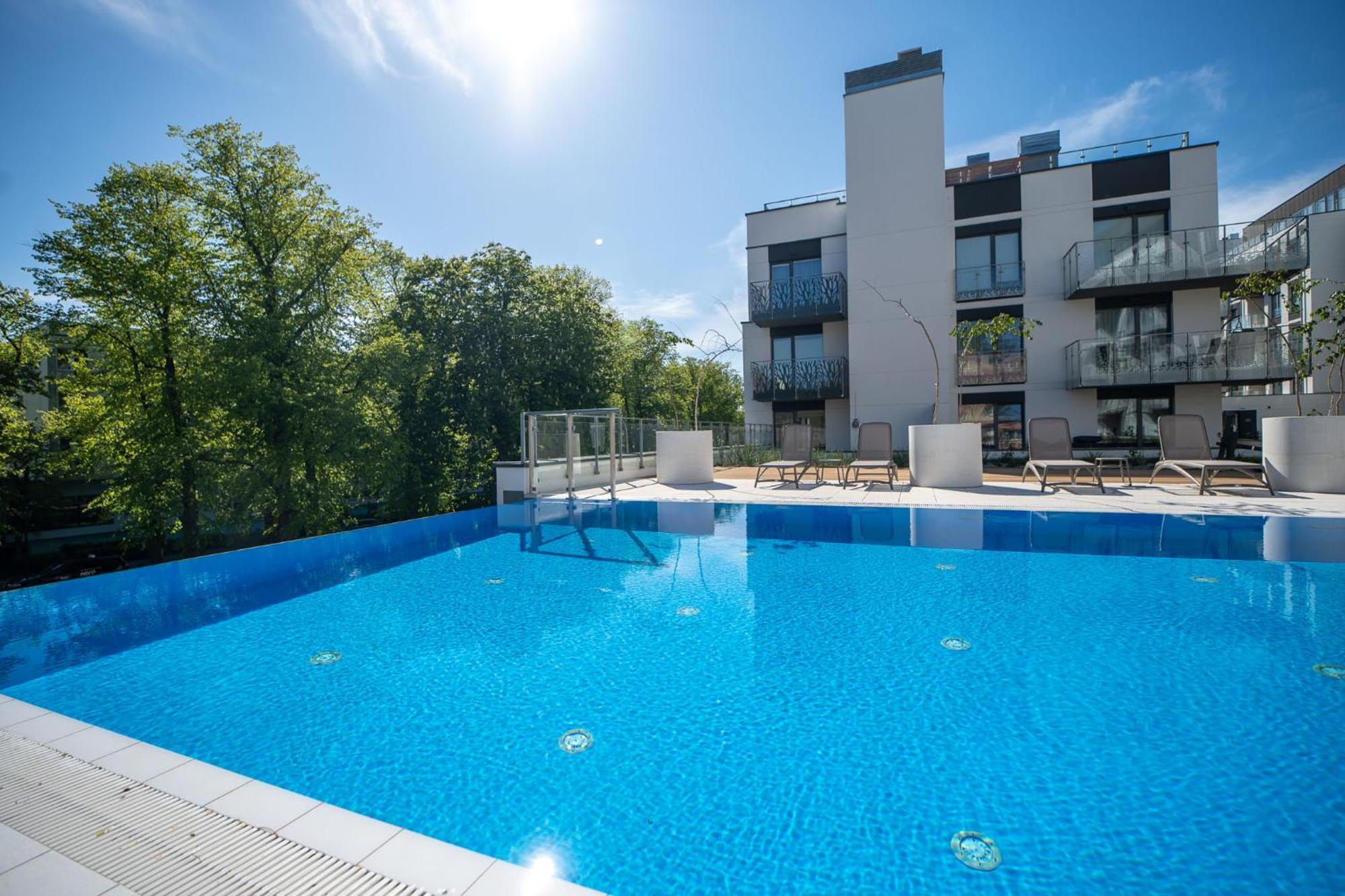 Faro Apartamenty Nadmorskie Tarasy Spa Przy Latarni I Molo Baseny, Sauny, Fitness I Parking W Cenie Kołobrzeg Εξωτερικό φωτογραφία